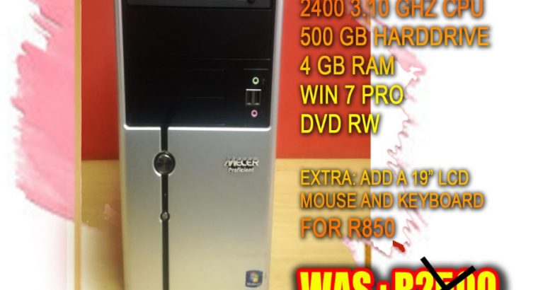 Mecer Proficient 2400 Tower Case @R2000