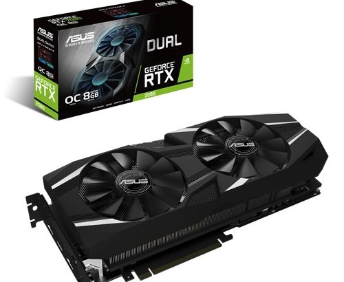 ASUS Dual GeForce RTX 2080 OC edition 8GB GDDR6