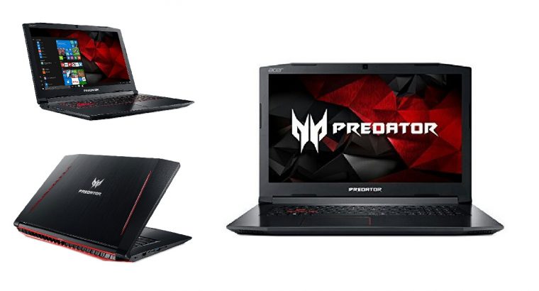 The Predator Helios 300 gaming notebook