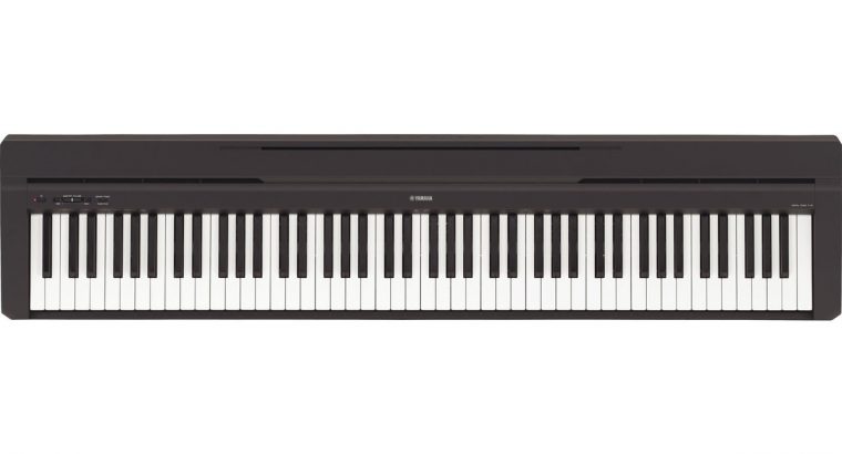 Yamaha P45 88-Key Weighted Action Digital Piano Black W/ Power Supply, Stand, Sustain Pedal & Bench