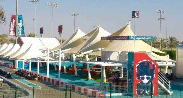 Car Park shades and Tensile Fabric shade structures | Manufacturing | Supply | Installation | Export | Al Fares International Tents