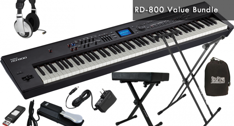 Roland RD-800 Stage Piano Bundle