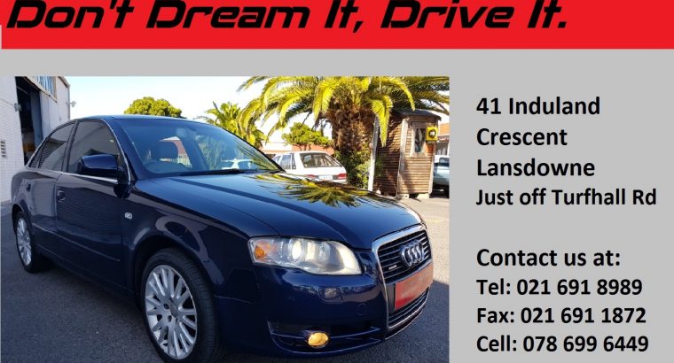 AUDI A4 2.03 TDi QUATRO FOR SALE