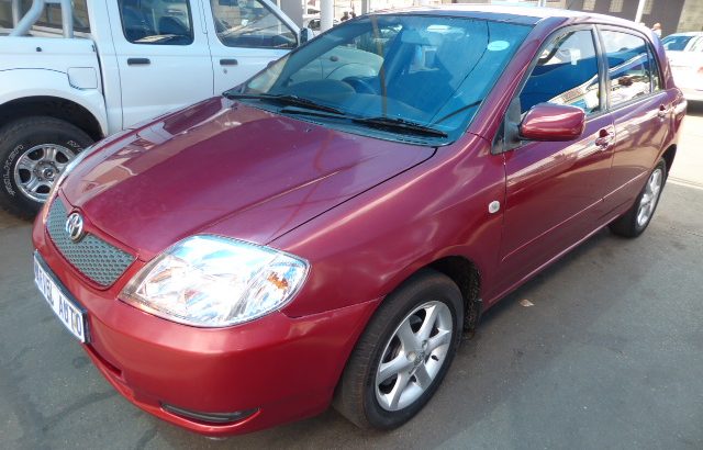 2004 Toyota Runx 1.6