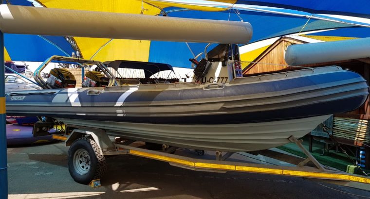 Stingray 6.5M, 2x60Hp Big foot Mercury