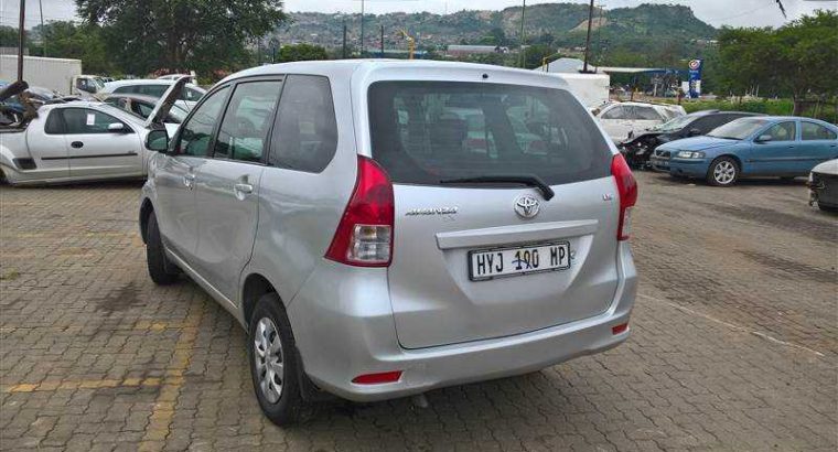 2013 TOYOTA AVANZA 1.5 SX A/T with 131776km