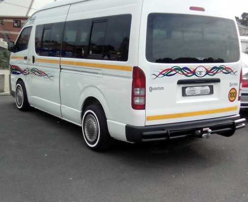 we are selling Toyota quantum is very clean. contact dis No: 0639511897 for more information.