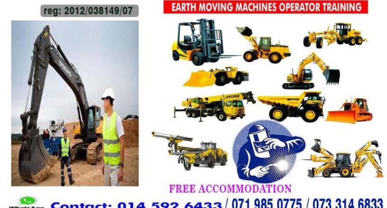 Trade test certificate boilermaker course 777 dump truck excavator grader training call 0733146833