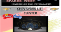CHEV SPARK LITE USED CLUSTER FOR SALE