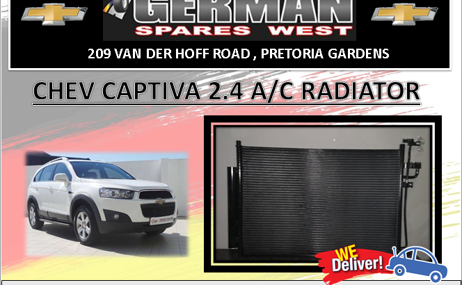 CHEV CAPTIVA 2.4 A/C NEW RADIATOR FOR SALE