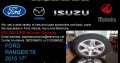 FORD RANGER T6 2015 17 TYRES FOR SALE