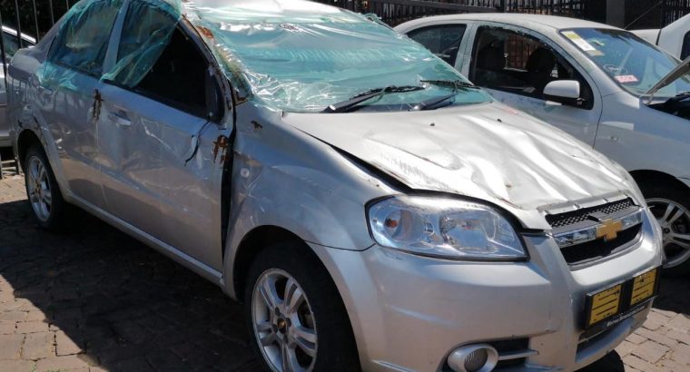 CHEV AVEO 1.6 LS 2016 SILVER CAR PARTS AND ENGINE FOR SALE