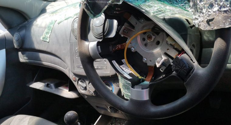 CHEV AVEO 1.6 LS 2016 SILVER CAR PARTS AND ENGINE FOR SALE