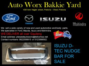ISUZU D-TEC NUDGE BAR FOR SALE