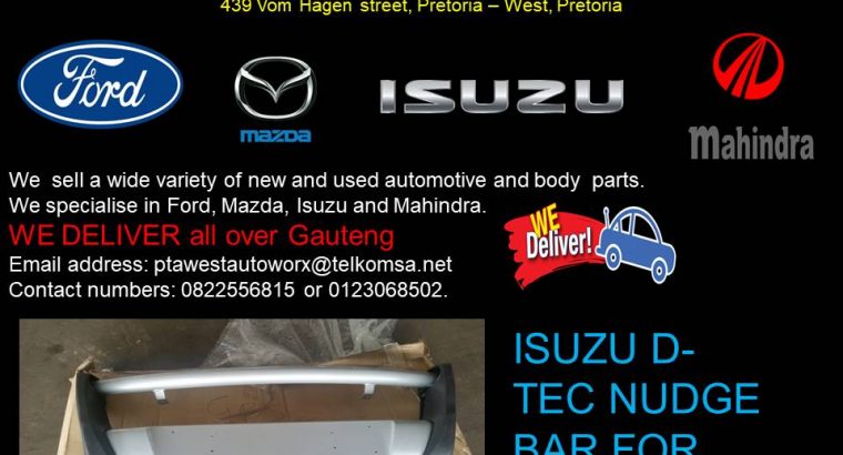 ISUZU D-TEC NUDGE BAR FOR SALE