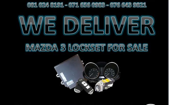 MAZDA 3 Lock set for sale