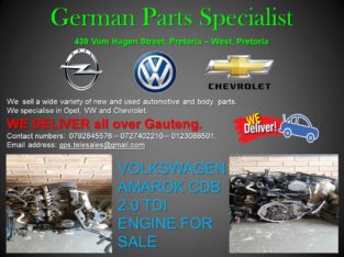 VOLKSWAGEN AMAROK CDB 2.0 TDI ENGINE FOR SALE