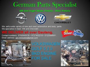 VOLKSWAGEN GOLF 5 2.0 BKD ENGINE FOR SALE