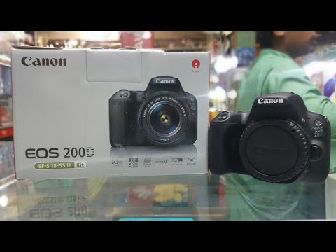 Splash Sales On Brand New Canon EOS 200D DSLR Camera