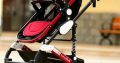Fashionable shocking proof luxury baby stroller 3 in 1 reversible