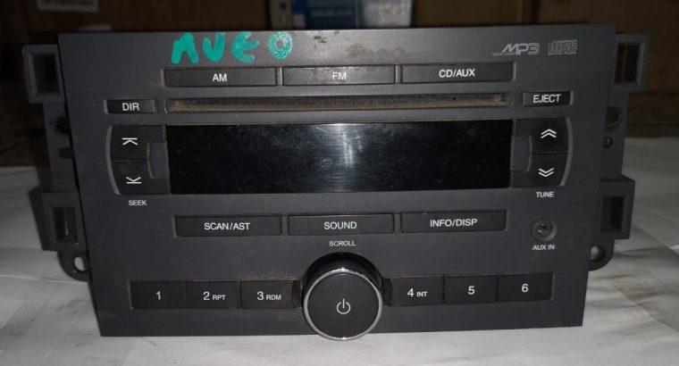 CHEV AVEO USED RADIO FOR SALE
