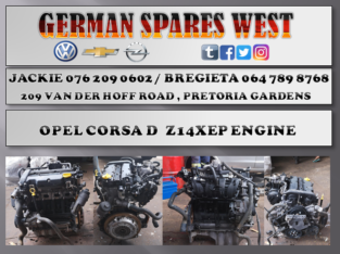 OPEL CORSA D Z14XEP ENGINE FOR SALE