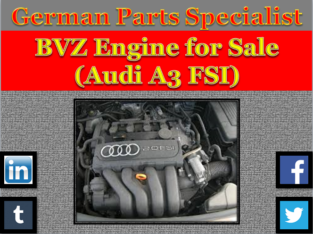BVZ Engine for Sale (Audi A3 2.0 FSI)