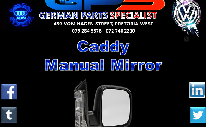 Caddy Manual Mirror
