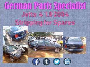 JETTA 4 1.8 2004 STRIPPING FOR SPARES