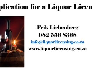 Application for a Liquor License.