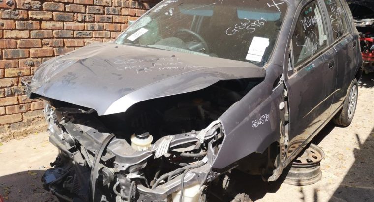 CHEV AVEO 1.6L 5DR 2010 STRIPPING FOR SPARES