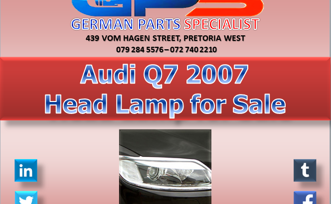 Audi Q7 Headlight for Sale