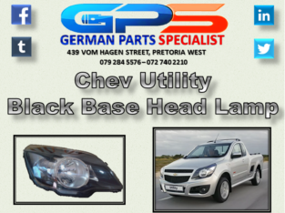 Chev Utility Black Base Head Lamp for Sale