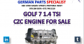 VW Golf 7 1.4 TSI CZC Engine for Sale