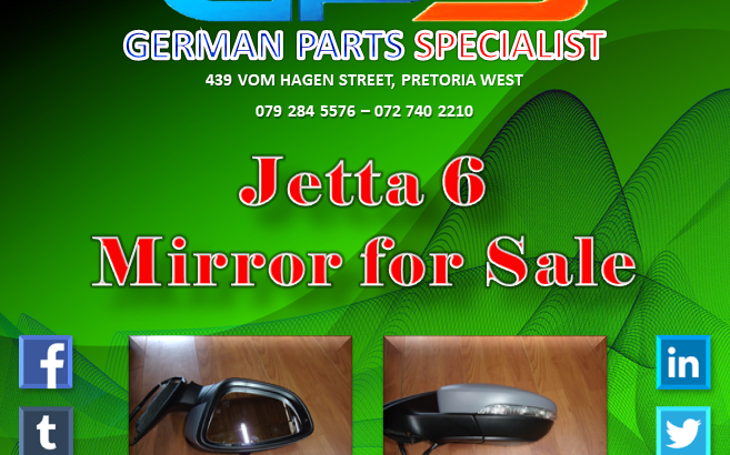 VW Jetta 6 Mirror for Sale