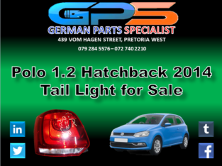 VW Polo 1.2 2014 Tail Light for Sale