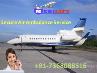 Get Medical Emergency Air Ambulance in Dibrugarh