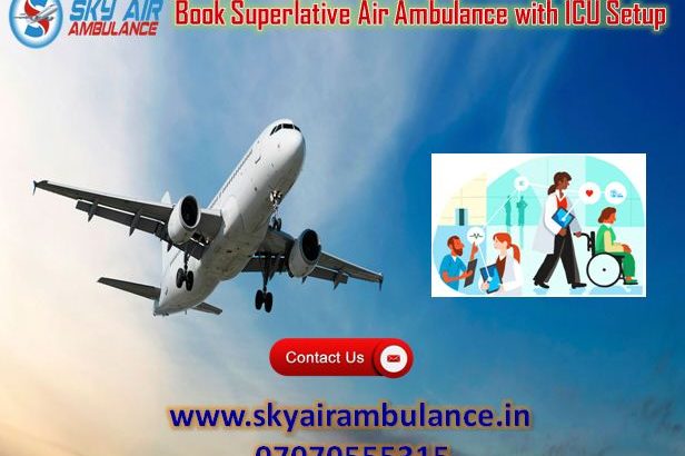 Use Sky Air Ambulance Service in Ahmedabad