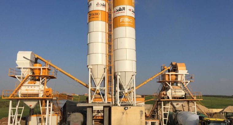 POWERMIX-160 STATIONARY CONCRETE BATCHING PLANT