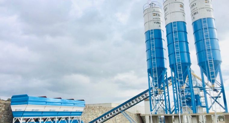POWERMIX-200 STATIONARY CONCRETE BATCHING PLANT