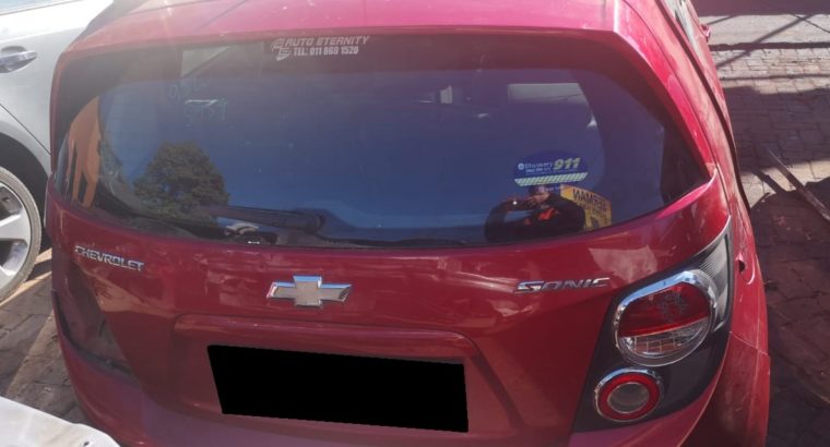 CHEV SONIC 1.6LS 2012 USED BOOTLID FOR SALE