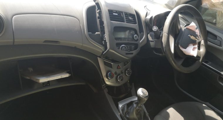 CHEV SONIC 1.6LS 2012 STRIPPING FOR SPARES