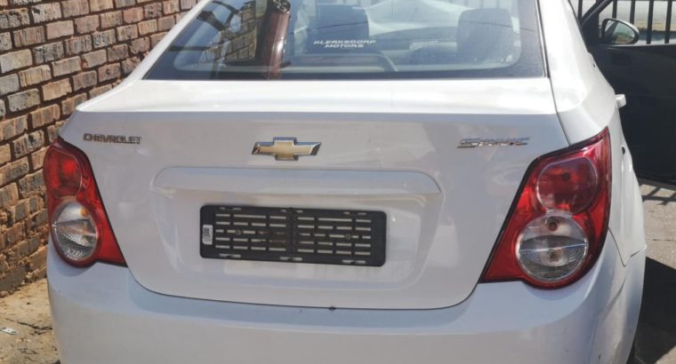 CHEV SONIC 1.6 MANUAL STRIPPING FOR SPARES