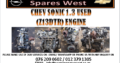 CHEV SONIC 1.3 USED ( Z13DTR) ENGINE FOR SALE