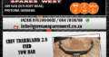CHEV TRAILBLAZER 2.8 USED TOWBAR FOR SALE