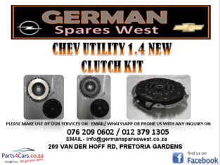 CHEV UTILITY 1.4 NEW CLUTCH KIT FOR SALE
