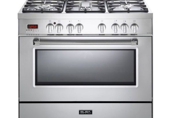Elba Stainless Steel 90cm Gas / Electric Cooker