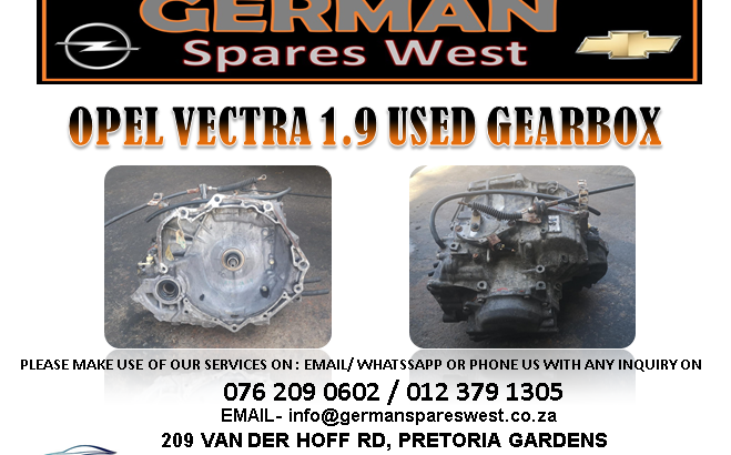 OPEL VECTRA 1.9 AUTO USED GEARBOX FOR SALE