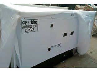 PERKINS 20KVA SILENT 3-PHASE DIESEL ATS GENERATOR