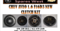 CHEV AVEO 1.6 F16D3 NEW CLUTCH KIT FOR SALE